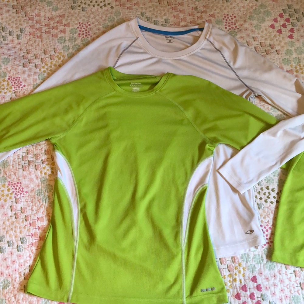 Reebok Play Dry & Champion running long sleeves